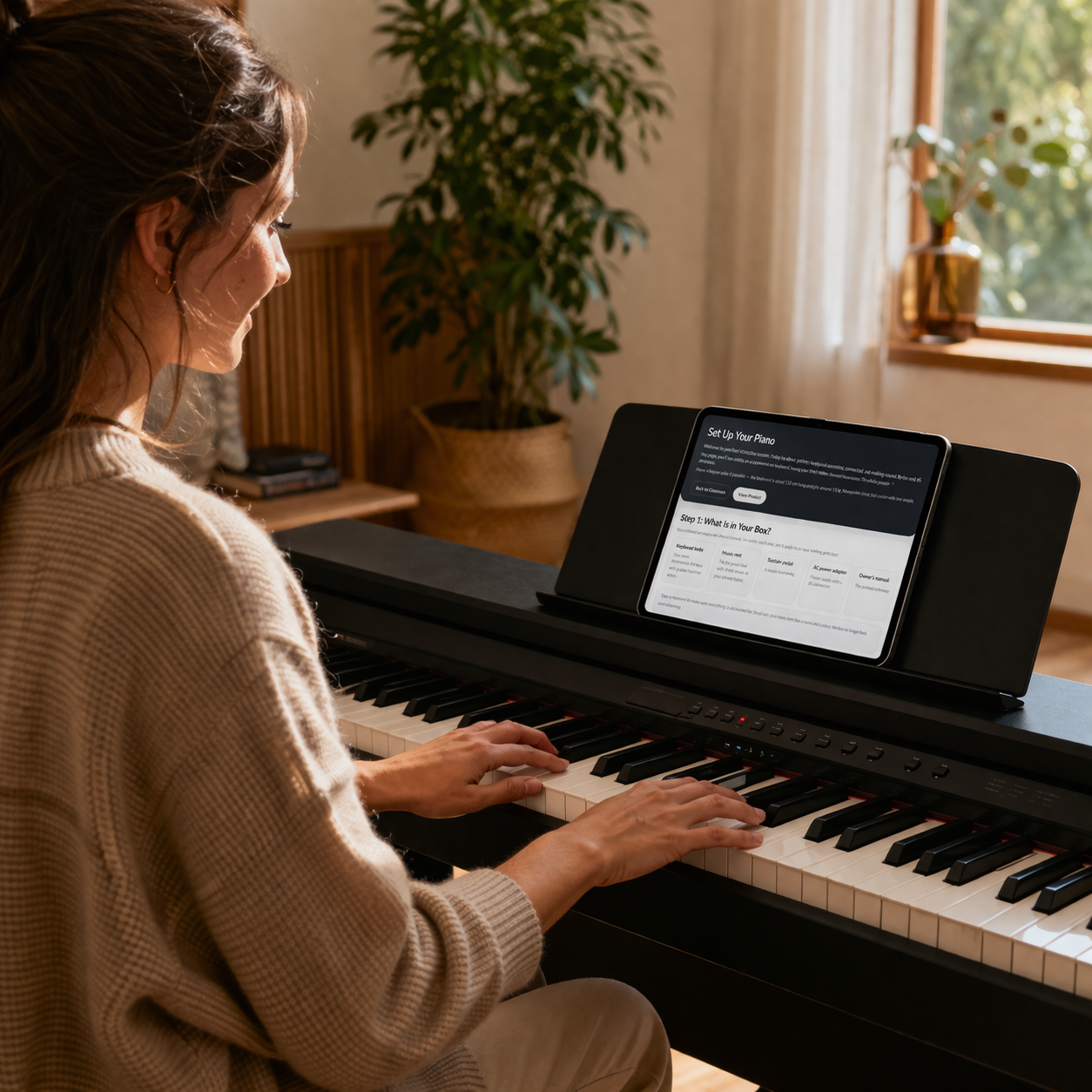 GOLDRIFF 88-Key Fully Weighted Digital Piano