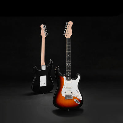 GOLDRIFF Beginner Electric Guitar Kit with 10W BT Amp - All-in-One Starter Bundle